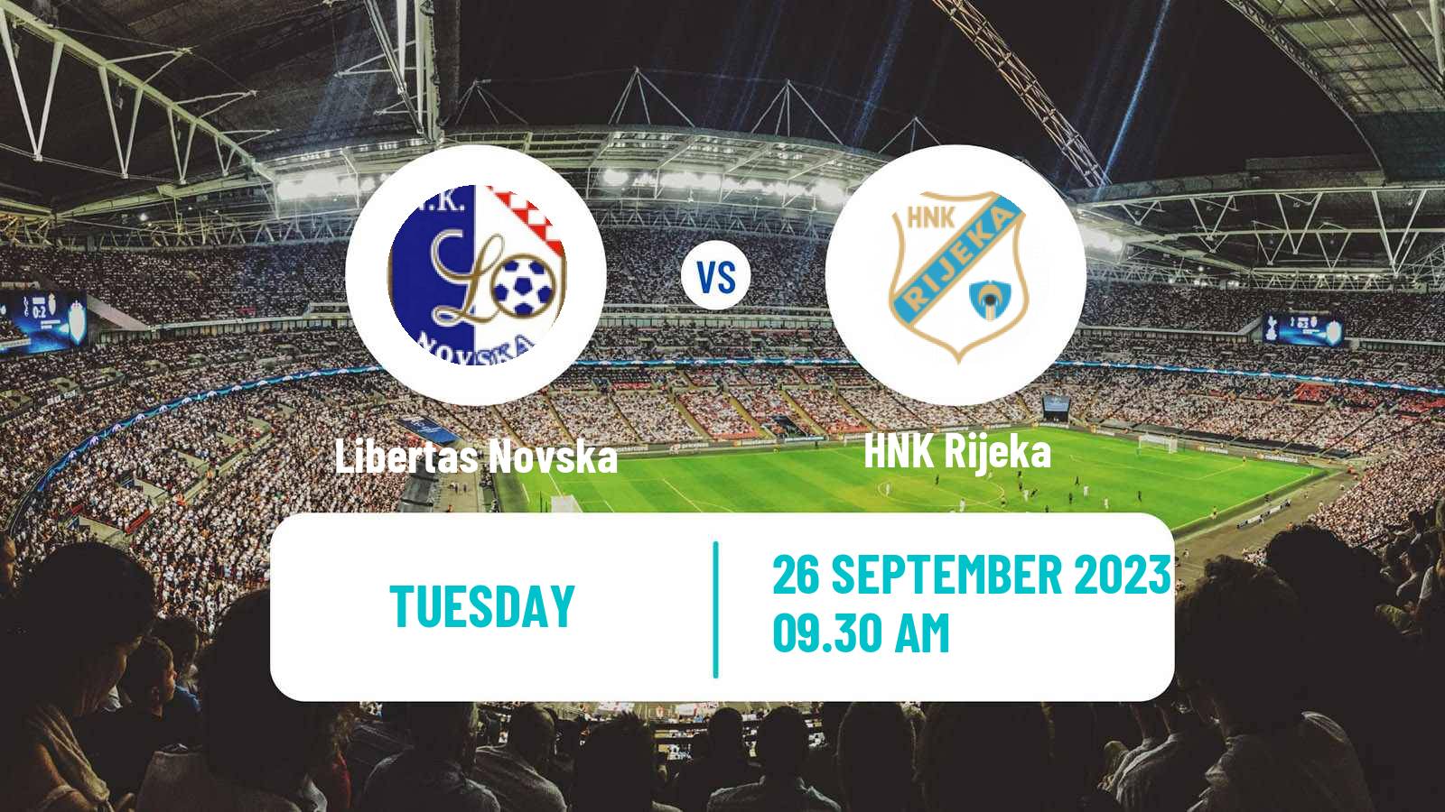 Soccer Croatian Cup Libertas Novska - Rijeka