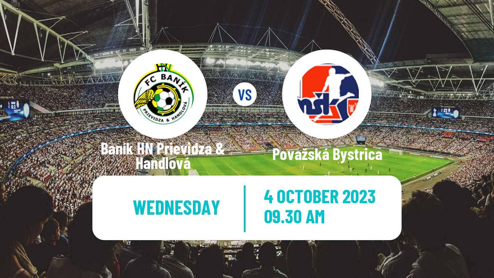 Soccer Slovak Cup Baník HN Prievidza & Handlová - Považská Bystrica