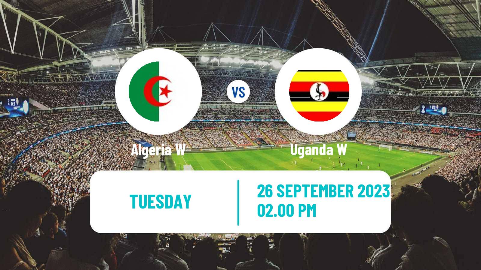 Soccer Africa Cup of Nations Women Algeria W - Uganda W