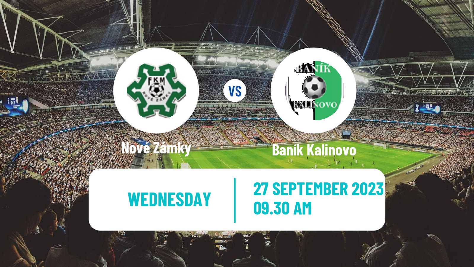 Soccer Slovak Cup Nové Zámky - Baník Kalinovo