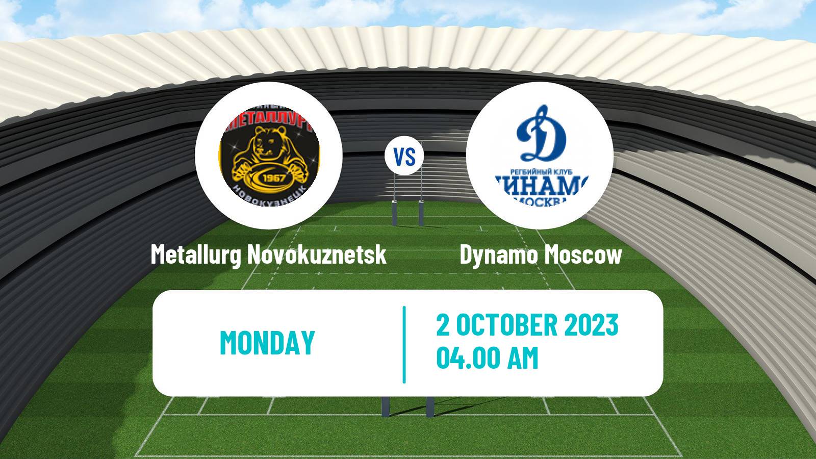 Rugby union Russian Premier League Rugby Metallurg Novokuznetsk - Dynamo Moscow