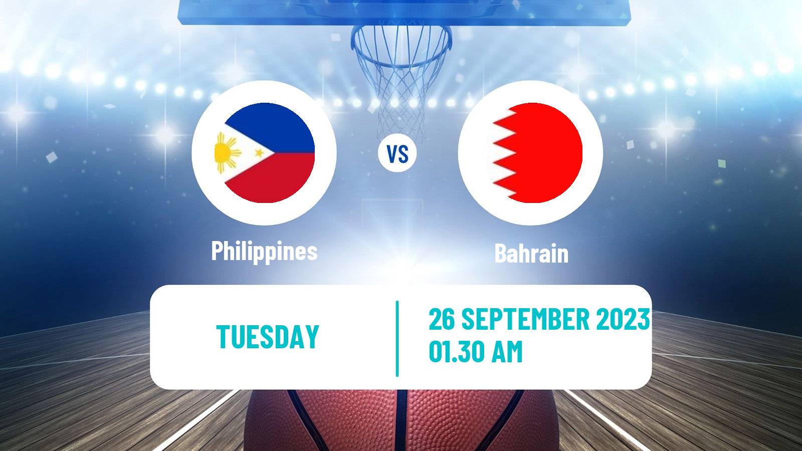 Basketball Asian Games Basketball Philippines - Bahrain