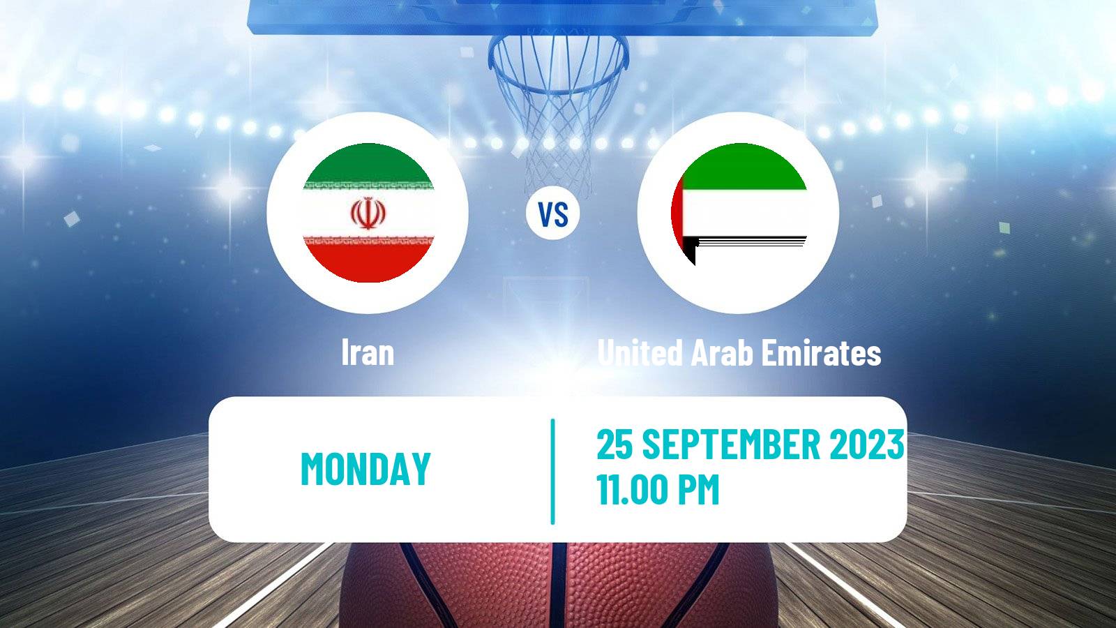 Basketball Asian Games Basketball Iran - United Arab Emirates