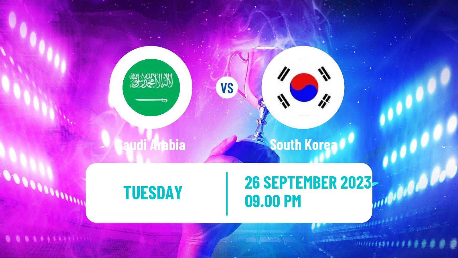 Esports League Of Legends Asian Games Saudi Arabia - South Korea