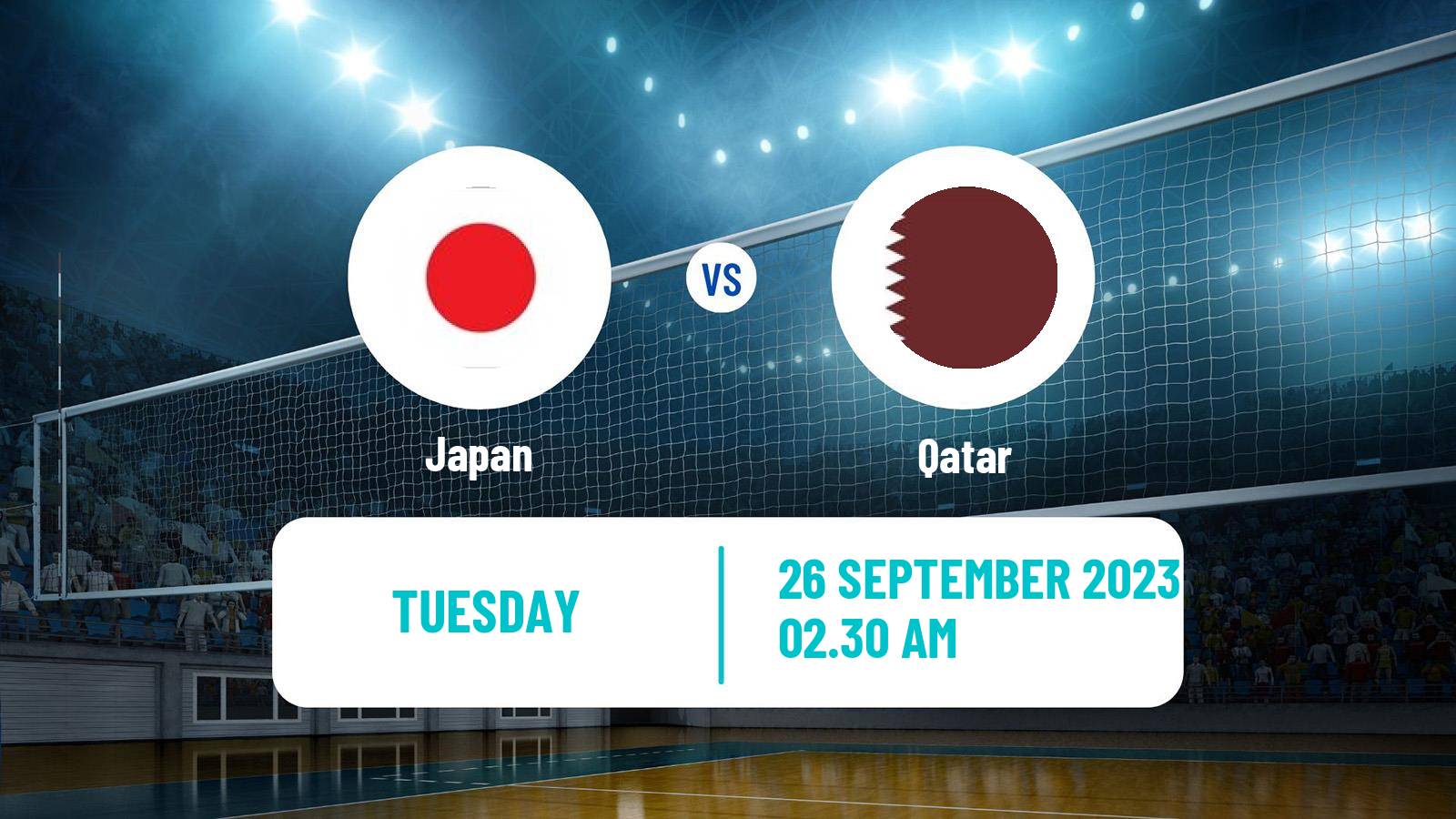 Volleyball Asian Games Volleyball Japan - Qatar
