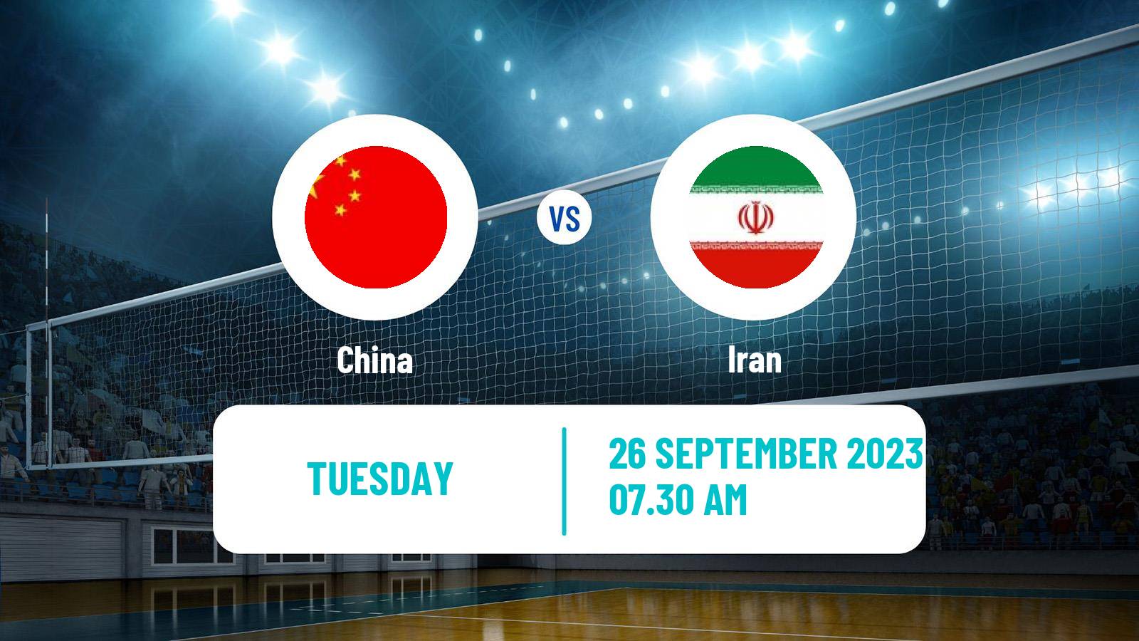 Volleyball Asian Games Volleyball China - Iran