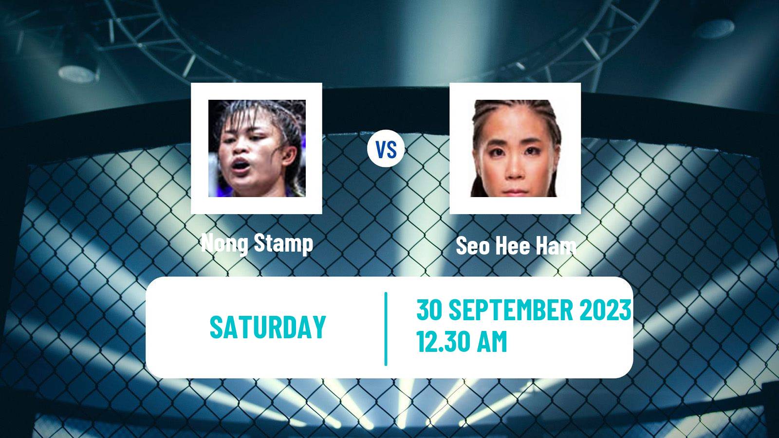 MMA Atomweight One Championship Women Nong Stamp - Seo Hee Ham