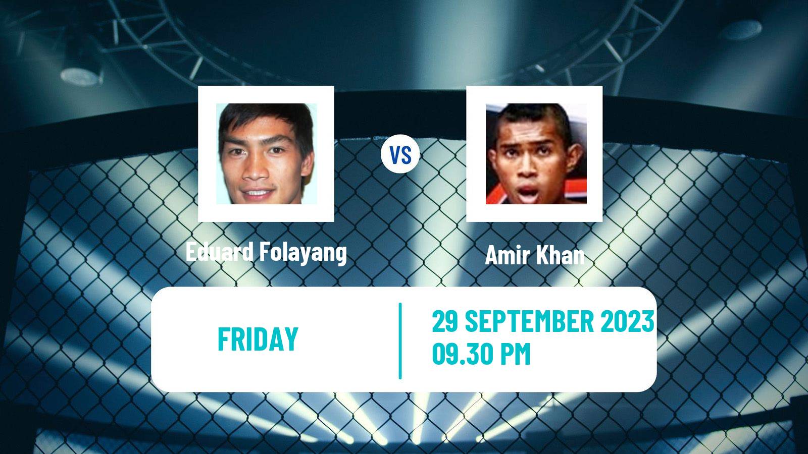 MMA Lightweight One Championship Men Eduard Folayang - Amir Khan