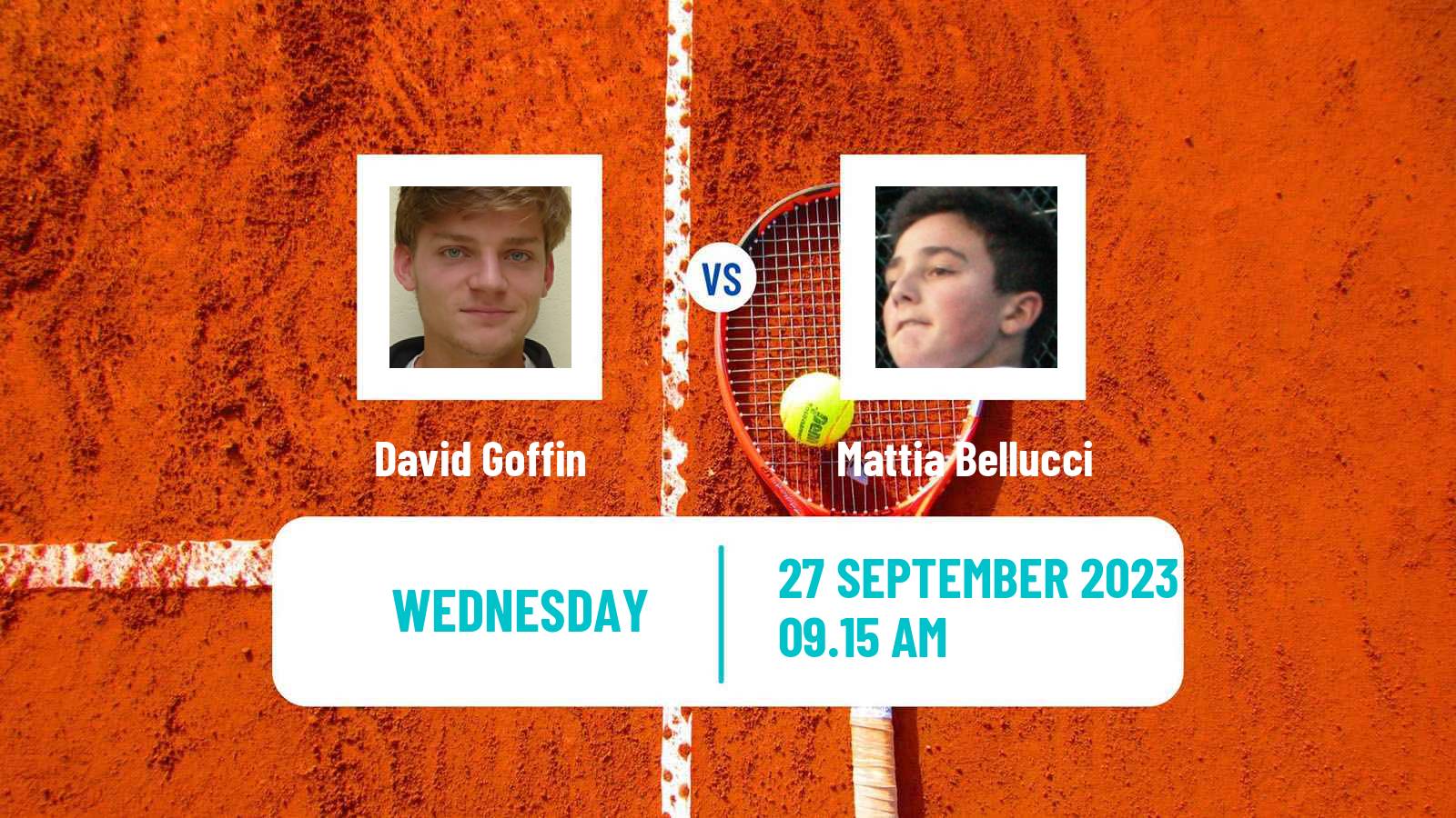 Tennis Orleans Challenger Men David Goffin - Mattia Bellucci