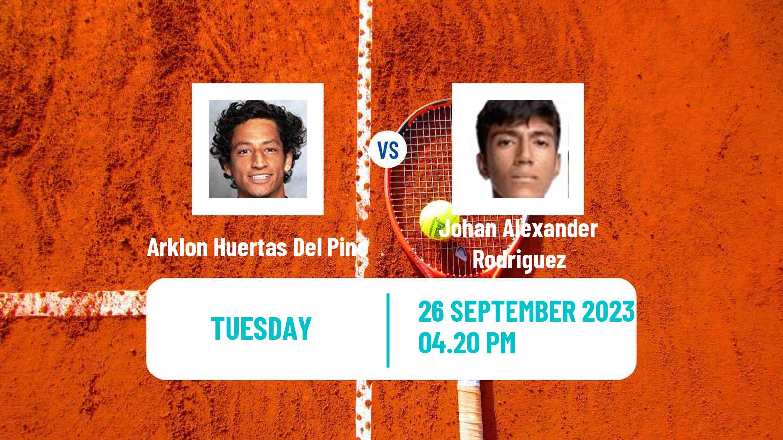 Tennis Bogota Challenger Men Arklon Huertas Del Pino - Johan Alexander Rodriguez