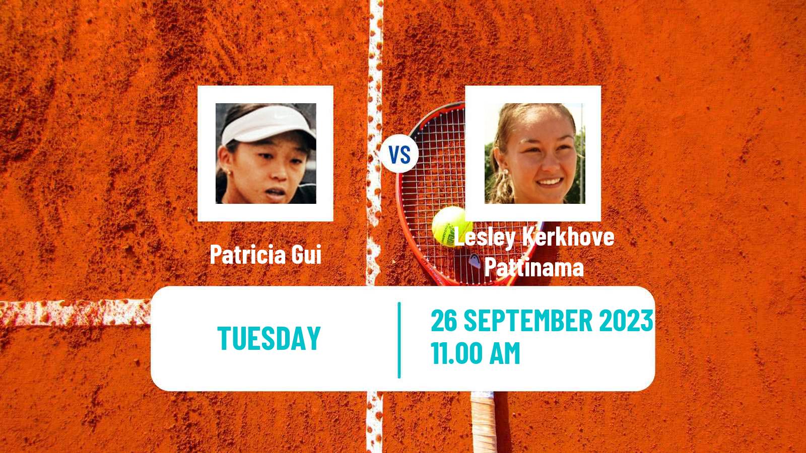 Tennis ITF W25 Santarem Women Patricia Gui - Lesley Kerkhove Pattinama