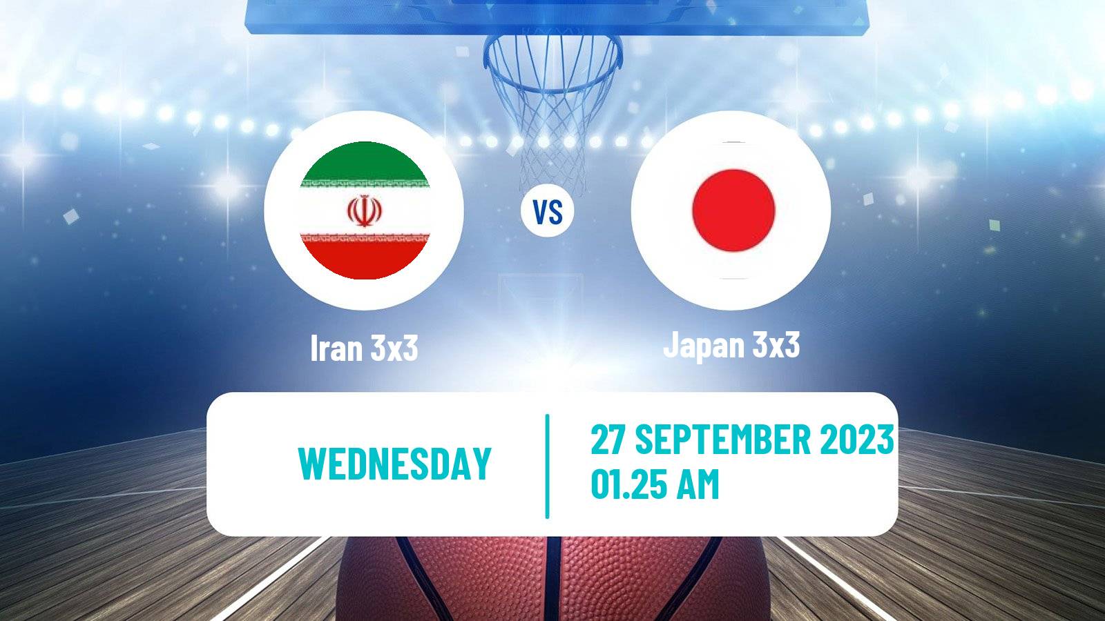 Basketball Asian Games Basketball 3x3 Iran 3x3 - Japan 3x3