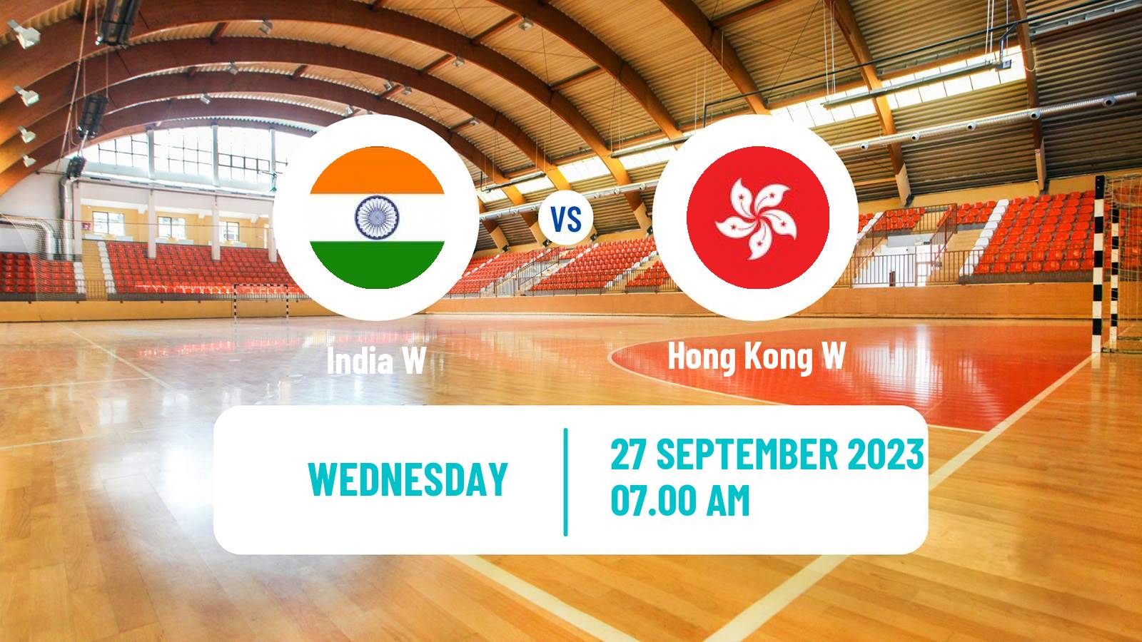 Handball Asian Games Handball Women India W - Hong Kong W