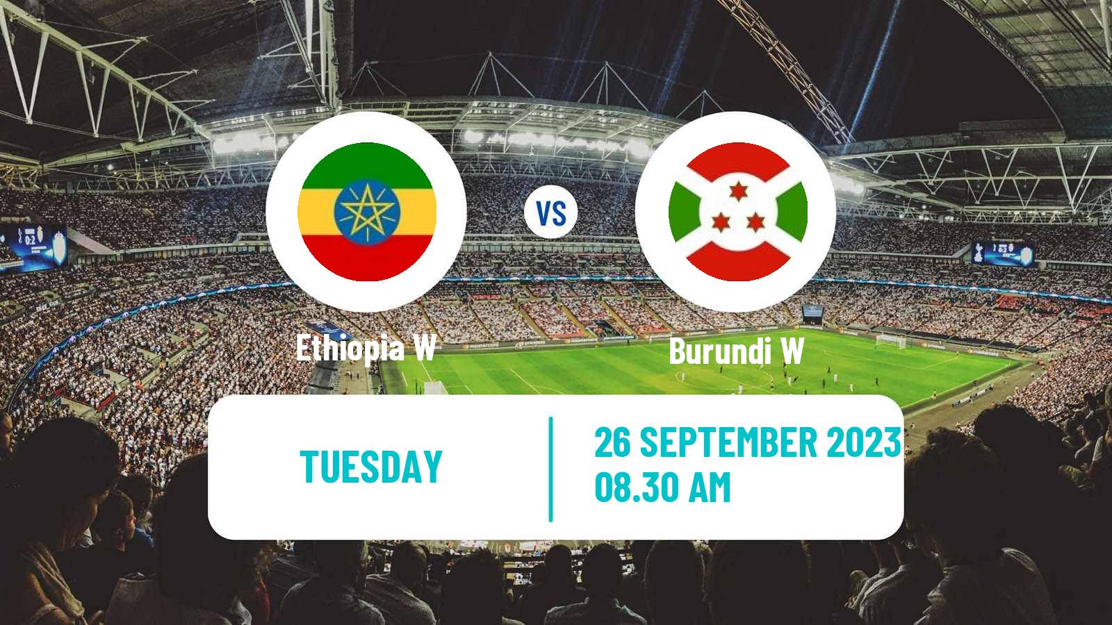Soccer Africa Cup of Nations Women Ethiopia W - Burundi W