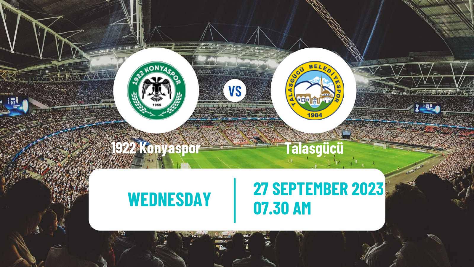 Soccer Turkish Cup 1922 Konyaspor - Talasgücü