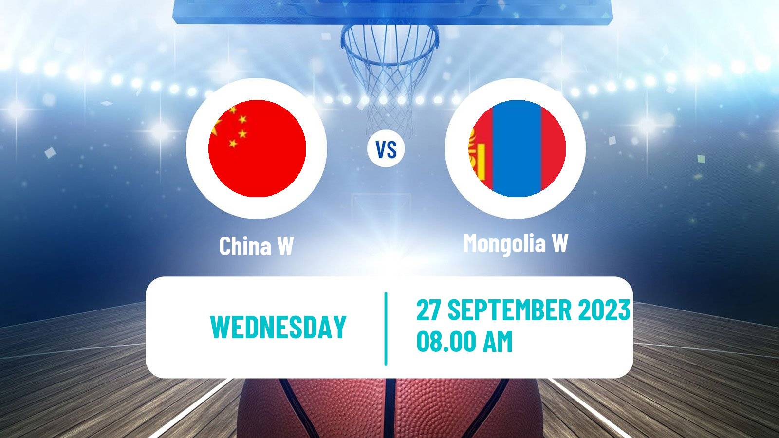 Basketball Asian Games Basketball Women China W - Mongolia W