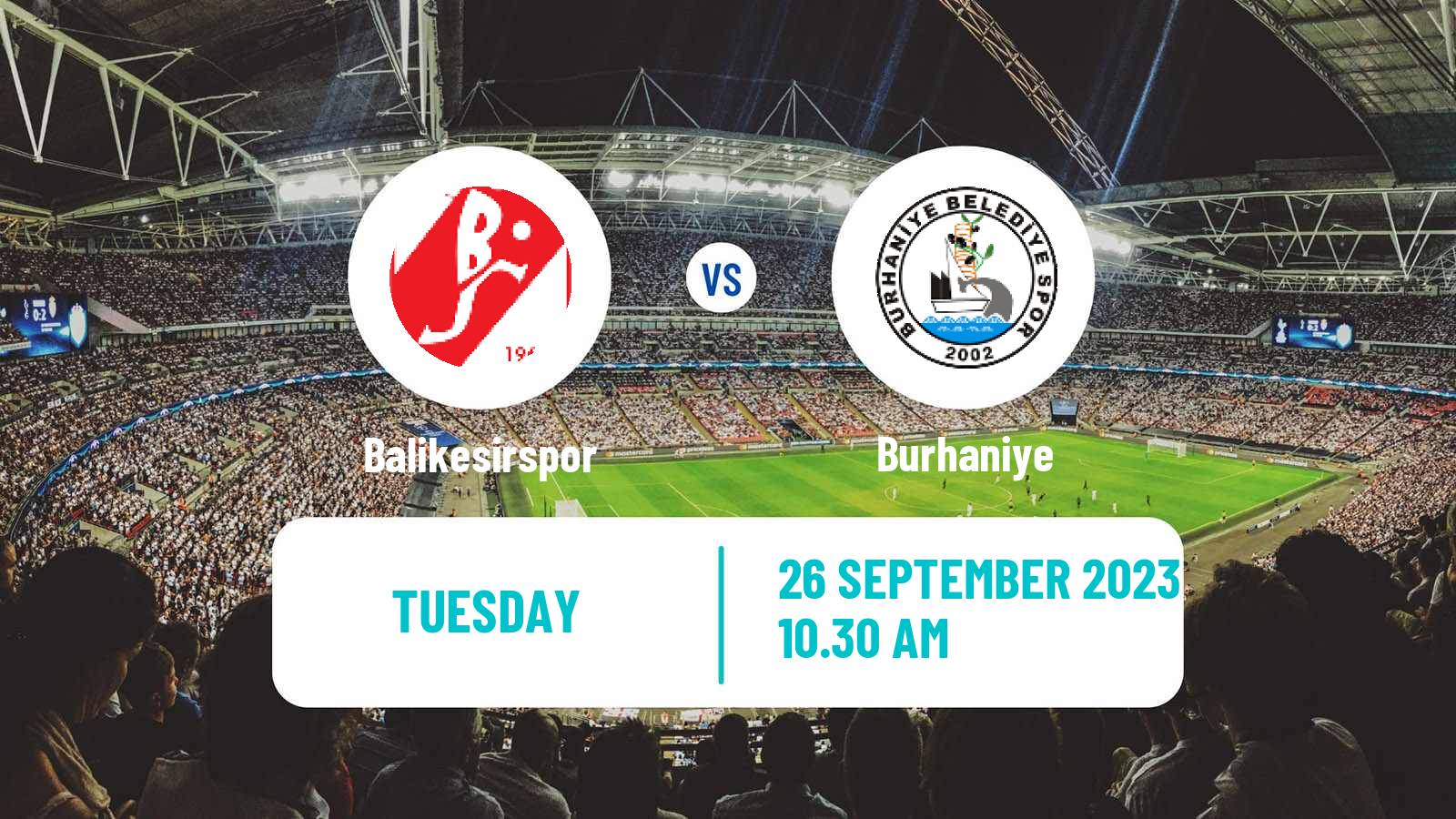 Soccer Turkish Cup Balikesirspor - Burhaniye