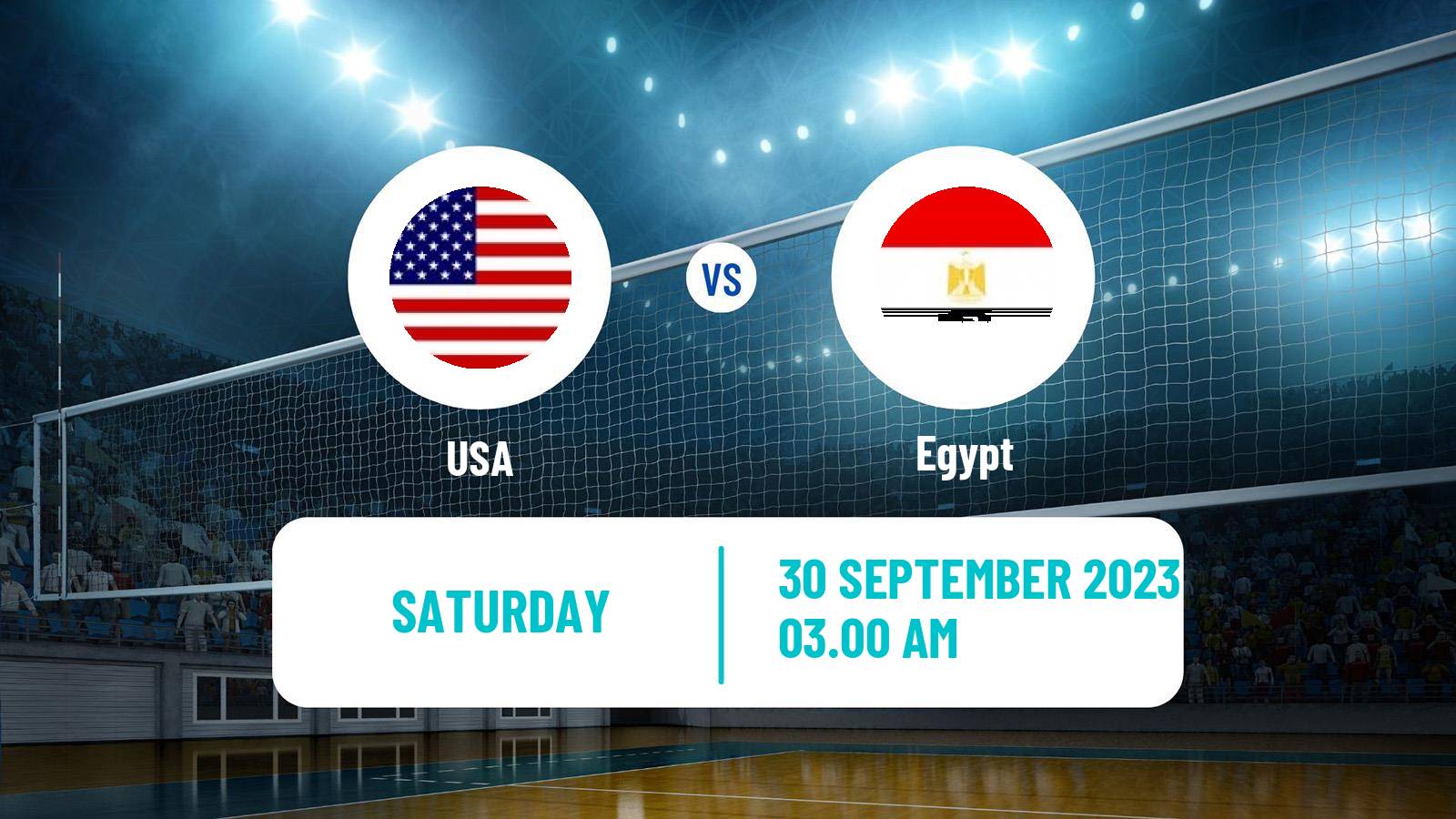 Volleyball Olympic Games - Volleyball USA - Egypt