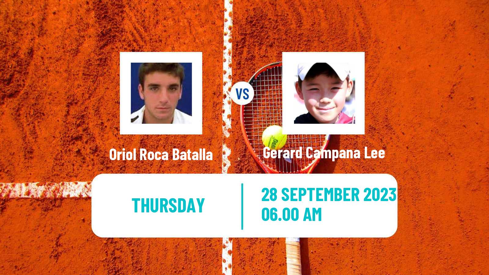 Tennis Braga Challenger Men Oriol Roca Batalla - Gerard Campana Lee