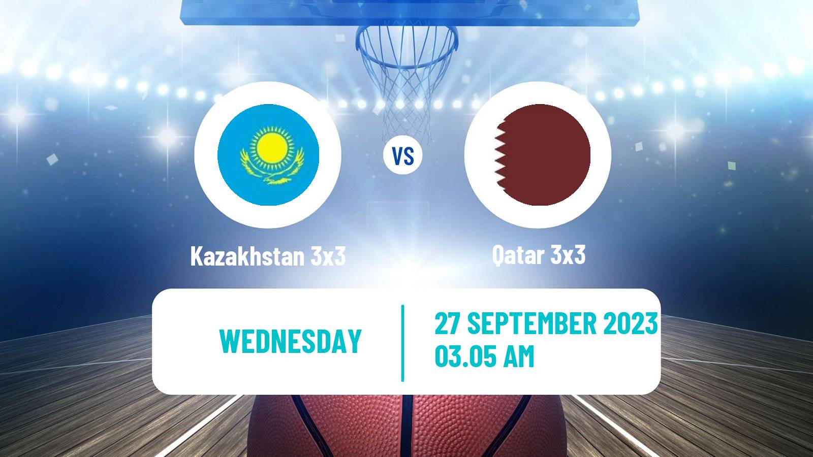 Basketball Asian Games Basketball 3x3 Kazakhstan 3x3 - Qatar 3x3