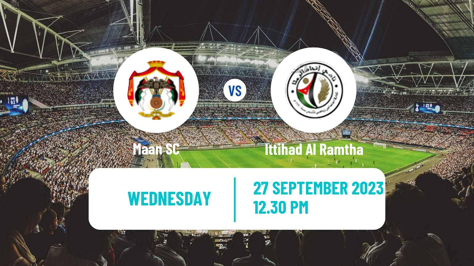 Soccer Jordan Cup Maan - Ittihad Al Ramtha