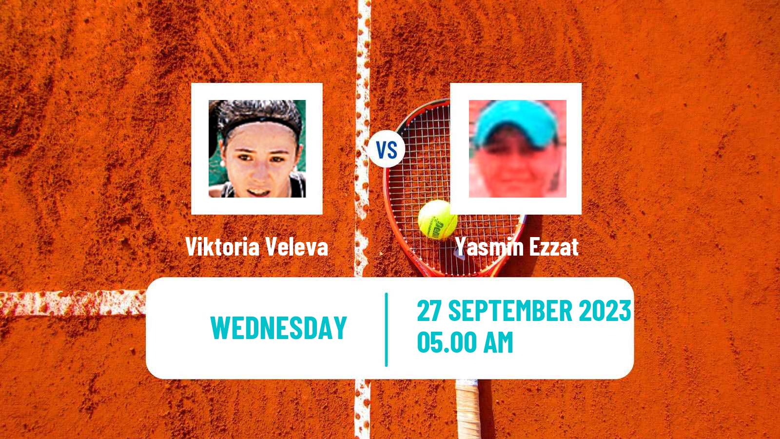 Tennis ITF W15 Sharm Elsheikh 12 Women Viktoria Veleva - Yasmin Ezzat