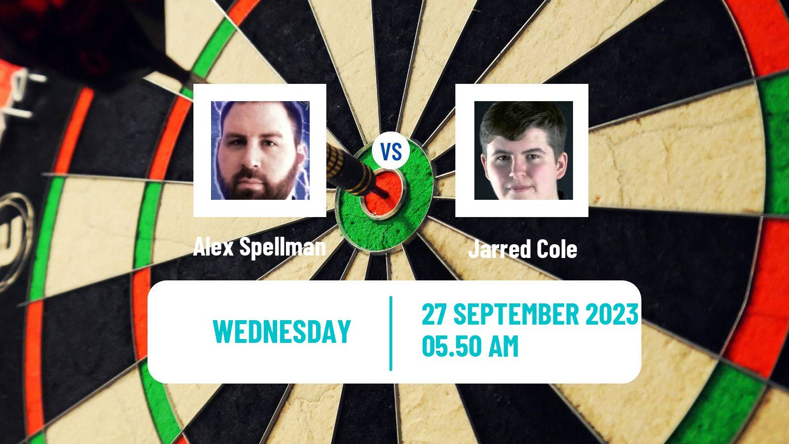 Darts Modus Super Series Alex Spellman - Jarred Cole