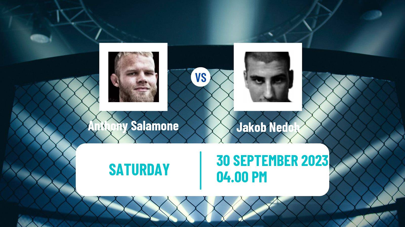 MMA Light Heavyweight Pfl Men Anthony Salamone - Jakob Nedoh