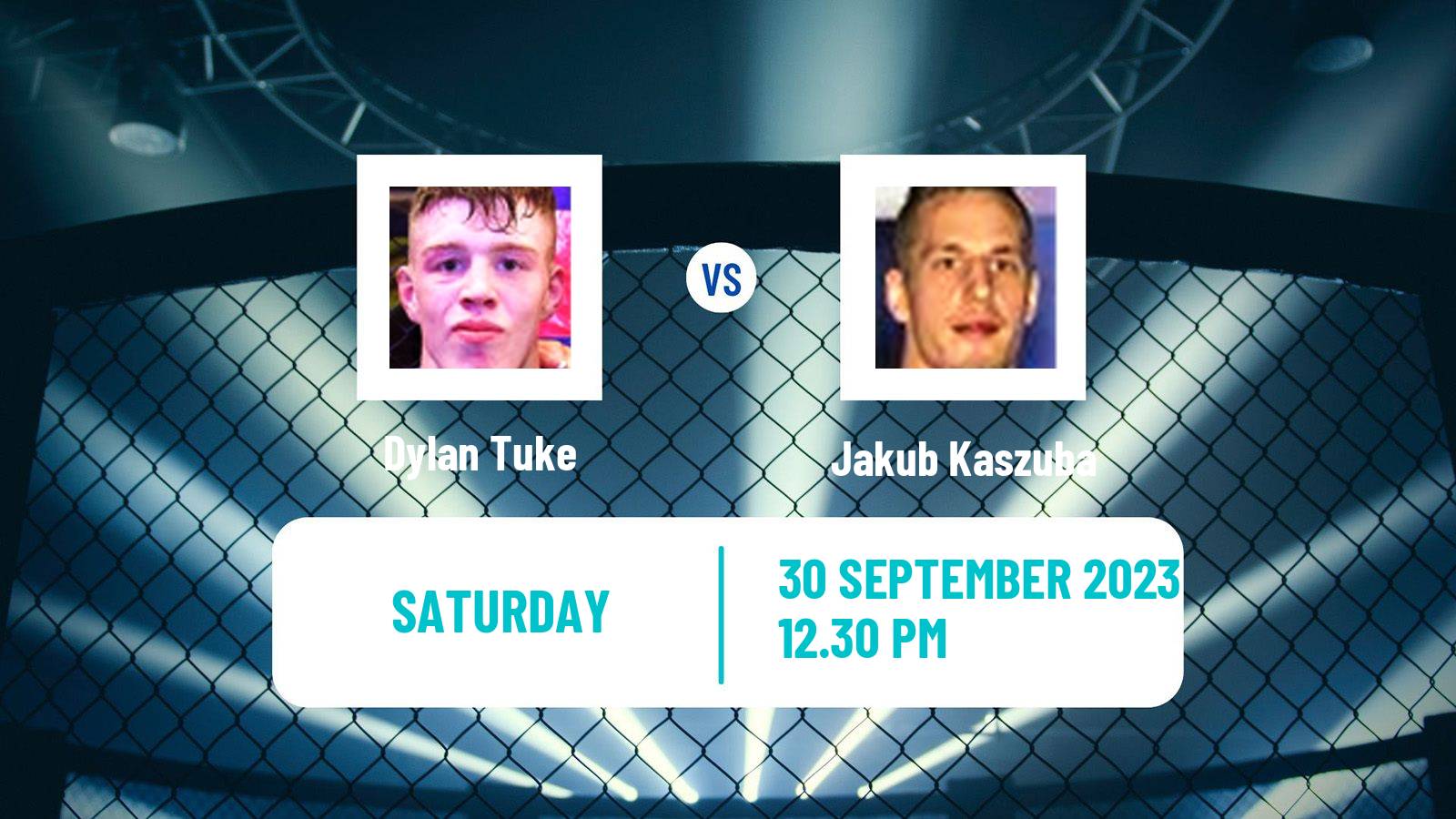 MMA Lightweight Pfl Men Dylan Tuke - Jakub Kaszuba