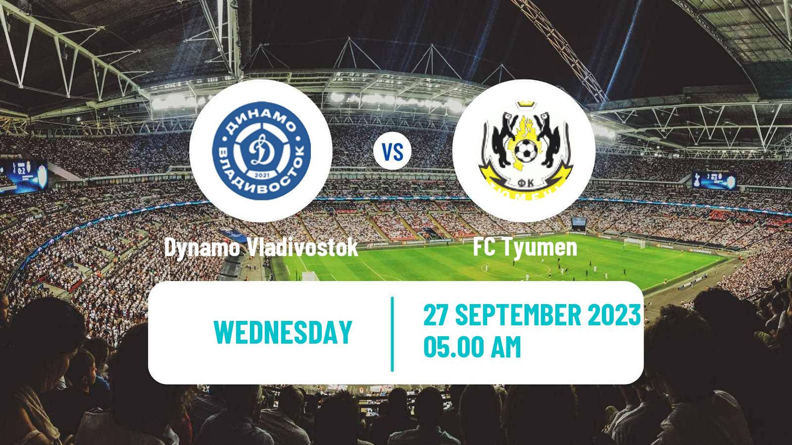 Soccer Russian Cup Dynamo Vladivostok - Tyumen