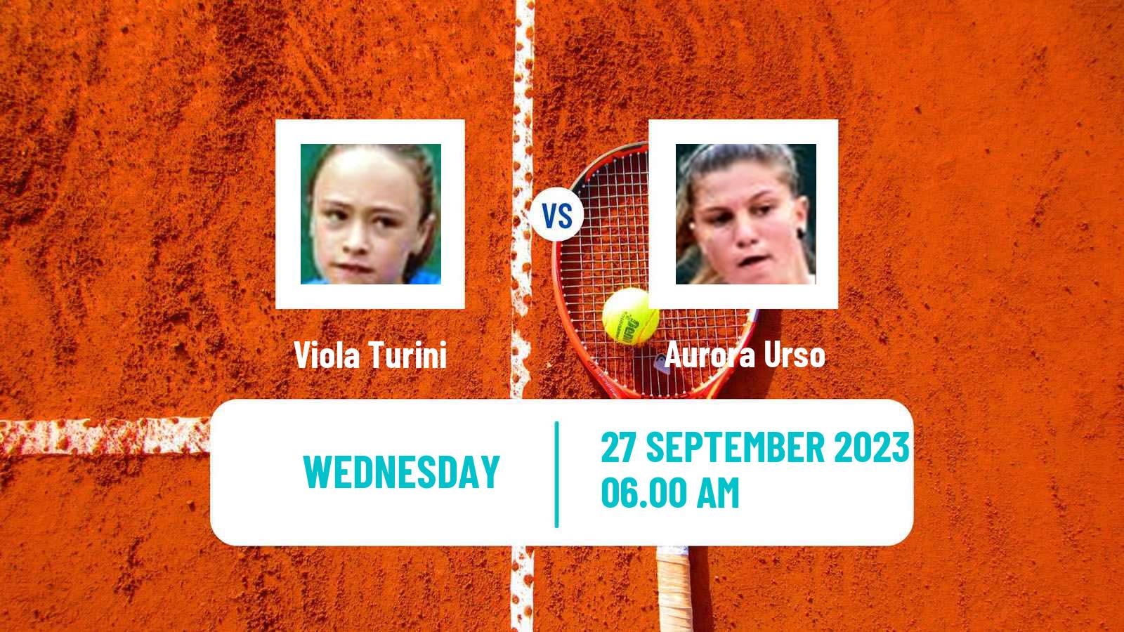 Tennis ITF W15 Monastir 34 Women Viola Turini - Aurora Urso
