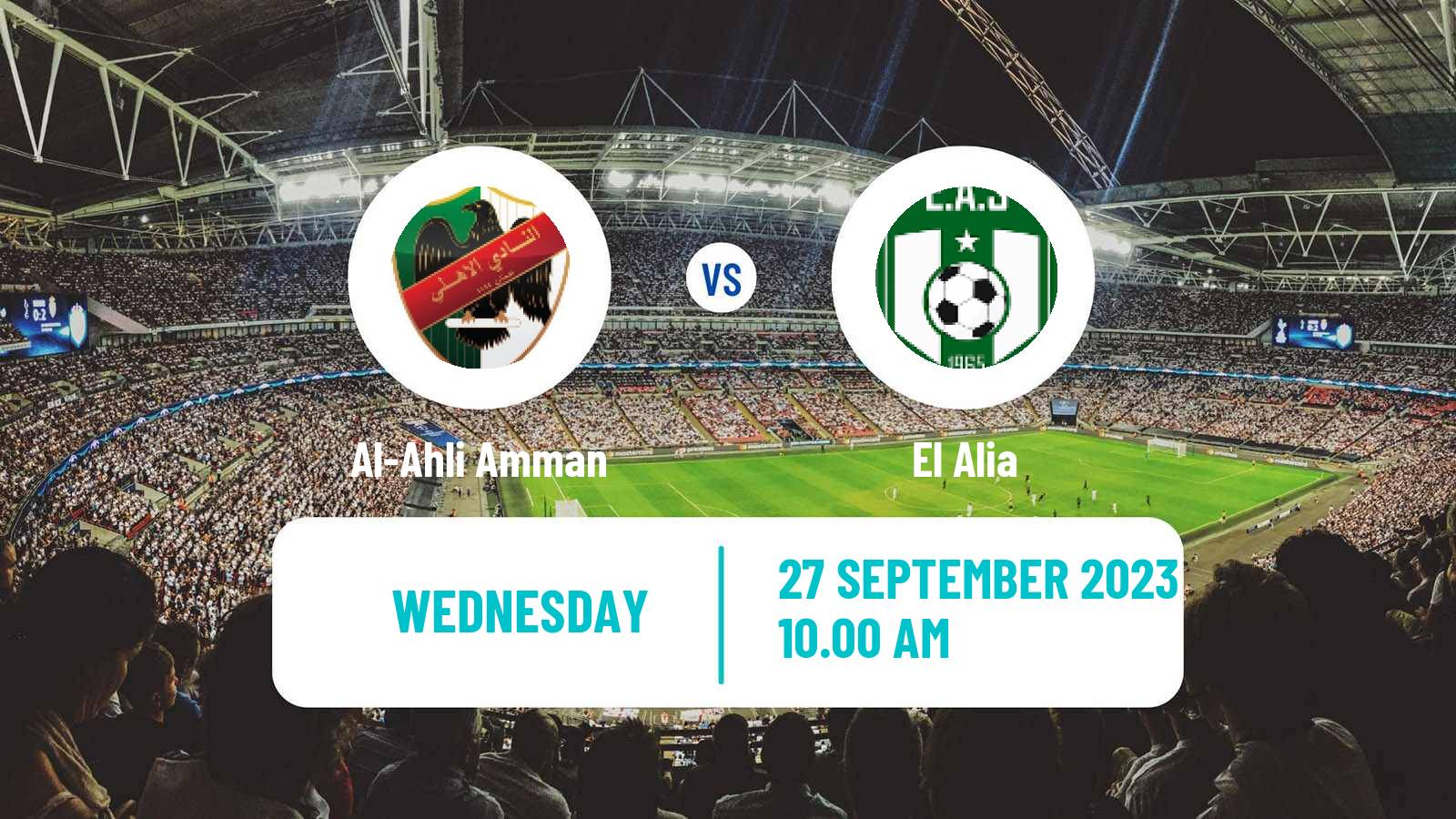 Soccer Jordan Cup Al-Ahli Amman - El Alia