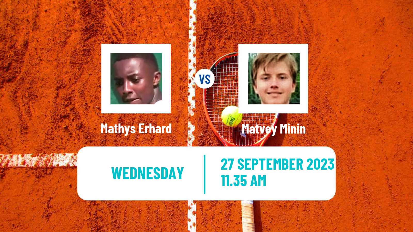 Tennis ITF M25 Sabadell 2 Men Mathys Erhard - Matvey Minin