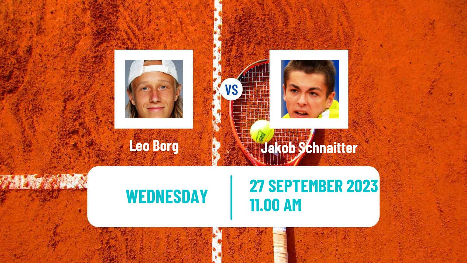 Tennis ITF M25 Falun Men Leo Borg - Jakob Schnaitter