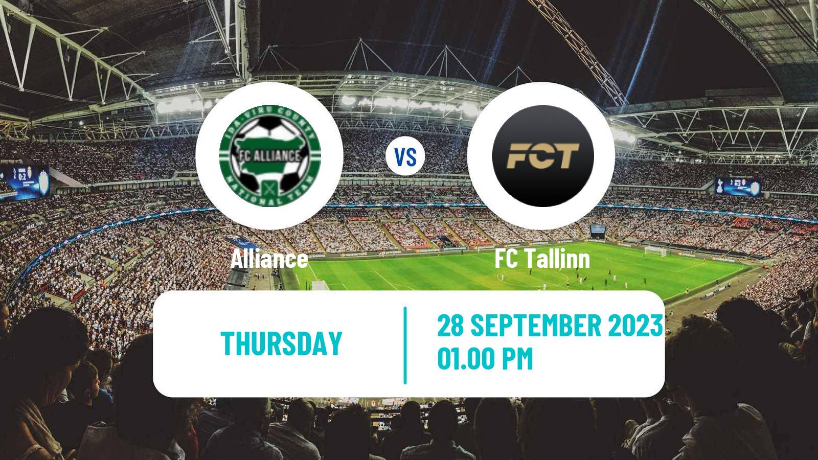 Soccer Estonian Esiliiga Alliance - FC Tallinn