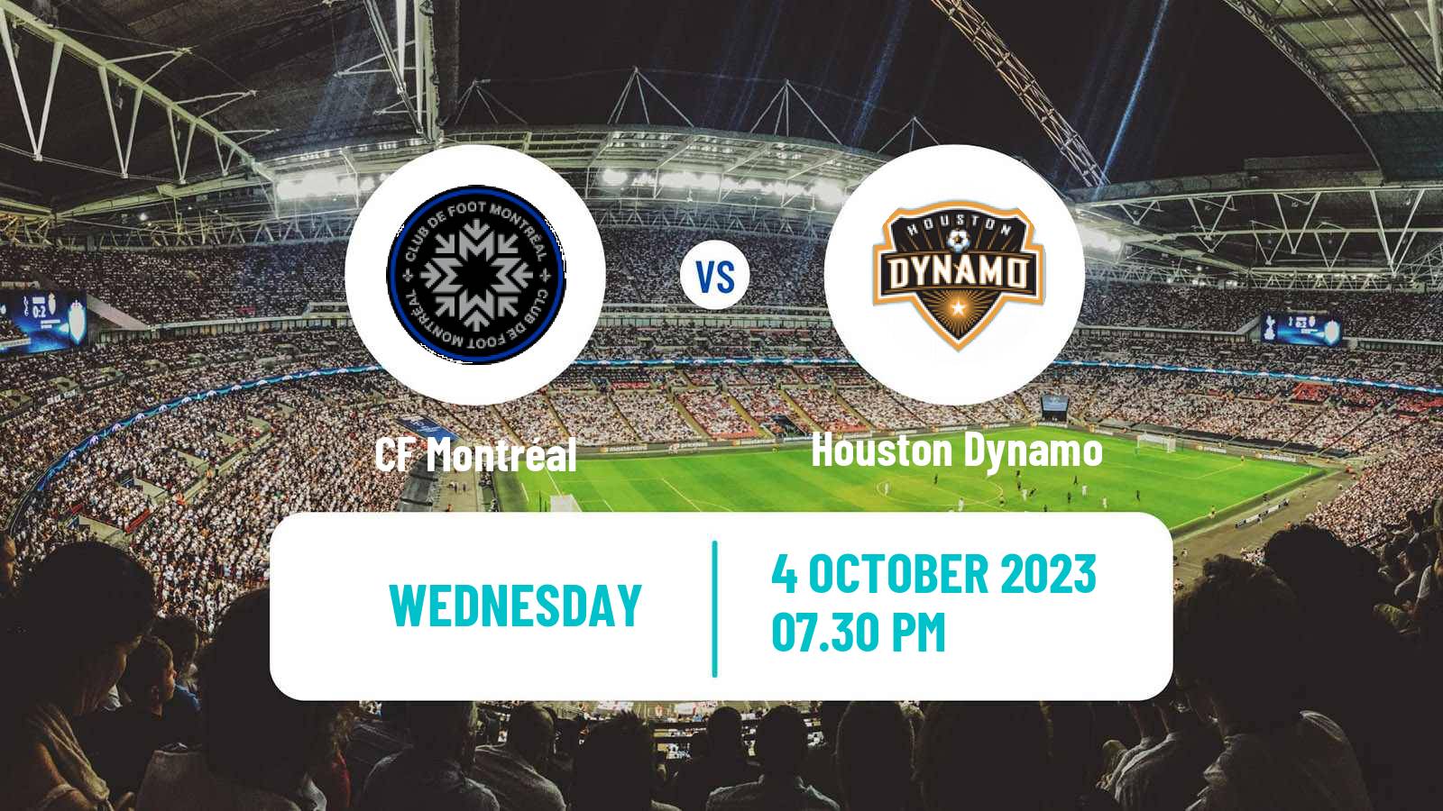 Soccer MLS CF Montréal - Houston Dynamo