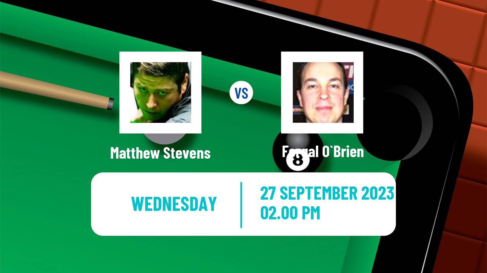 Snooker British Open Matthew Stevens - Fergal O`Brien