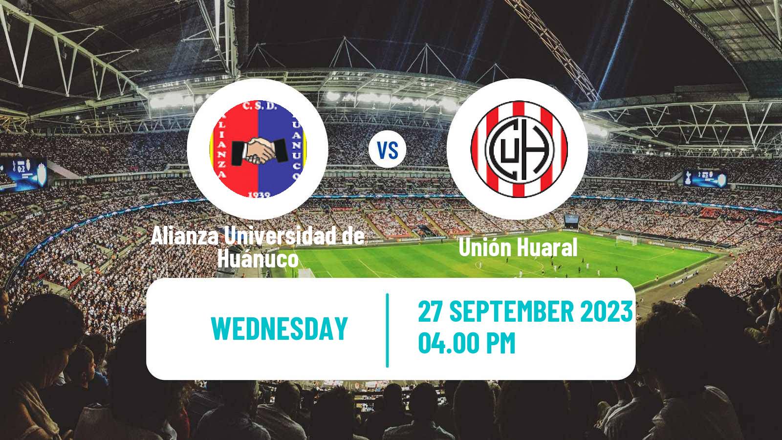 Soccer Peruvian Liga 2 Alianza Universidad de Huánuco - Unión Huaral