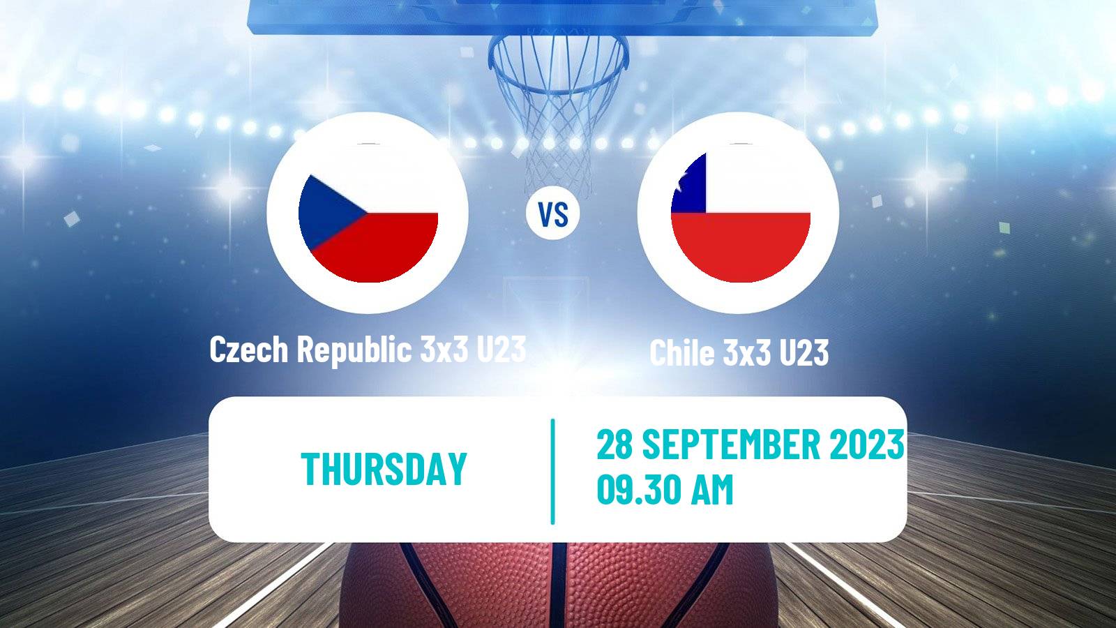 Basketball World Cup Basketball 3x3 U23 Czech Republic 3x3 U23 - Chile 3x3 U23