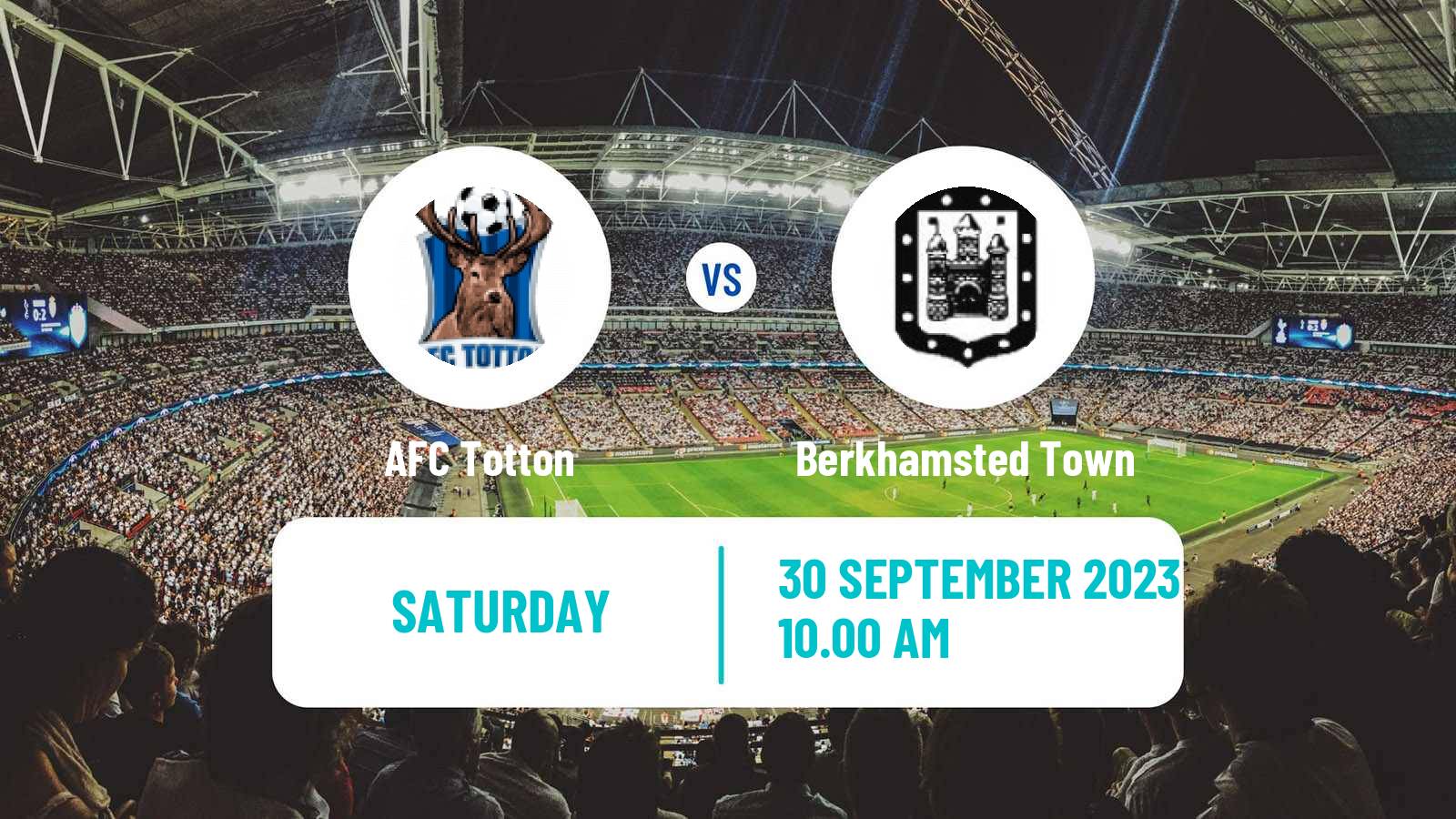 Soccer English FA Cup Totton - Berkhamsted Town