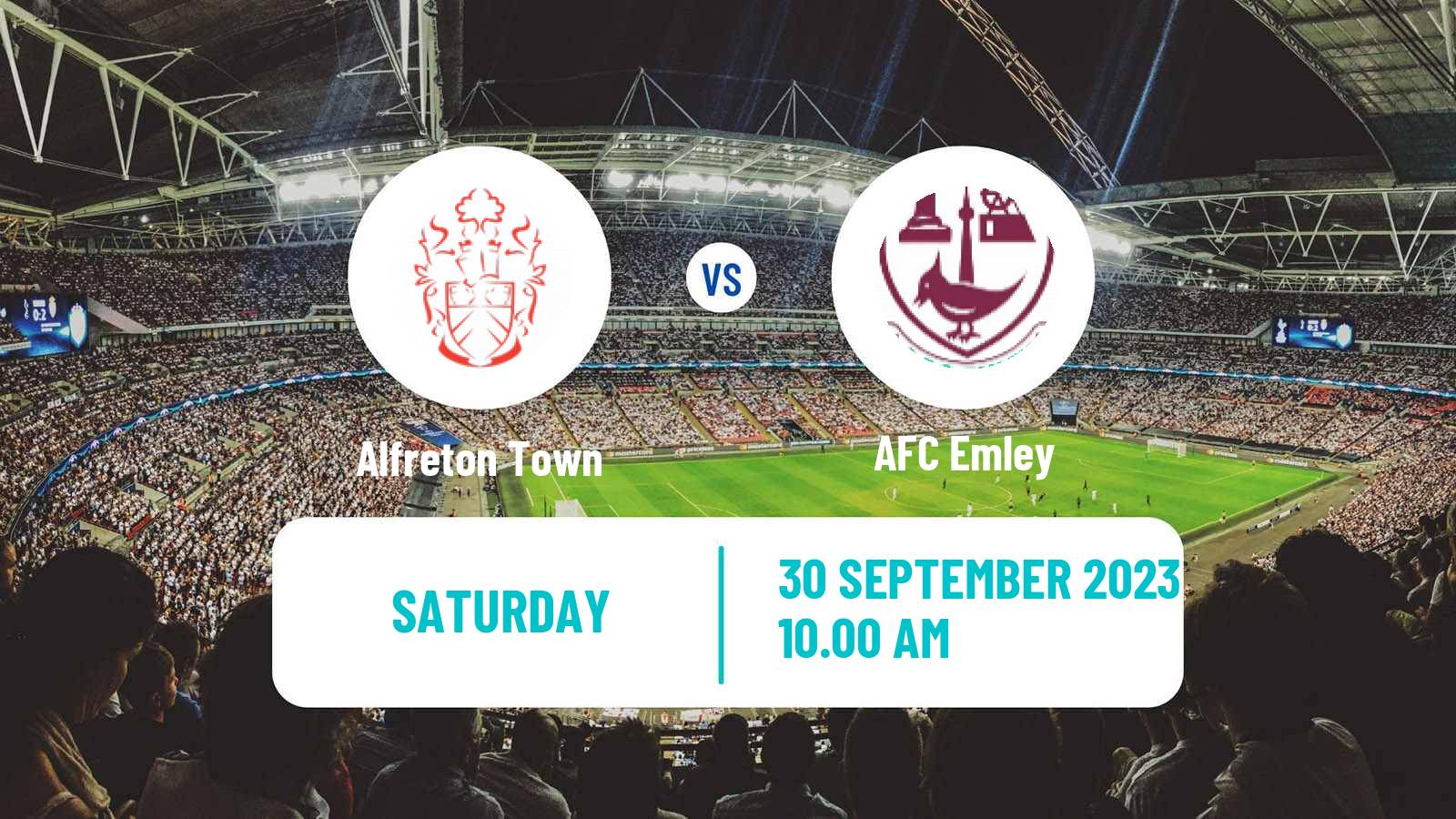 Soccer English FA Cup Alfreton Town - Emley