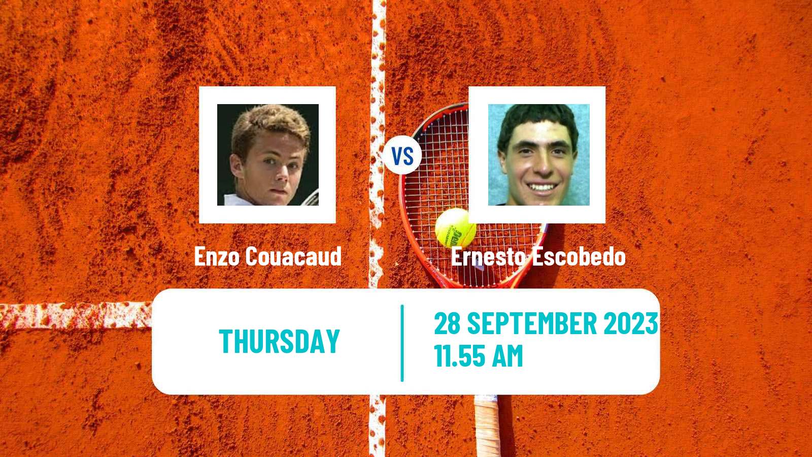 Tennis Charleston Challenger Men Enzo Couacaud - Ernesto Escobedo