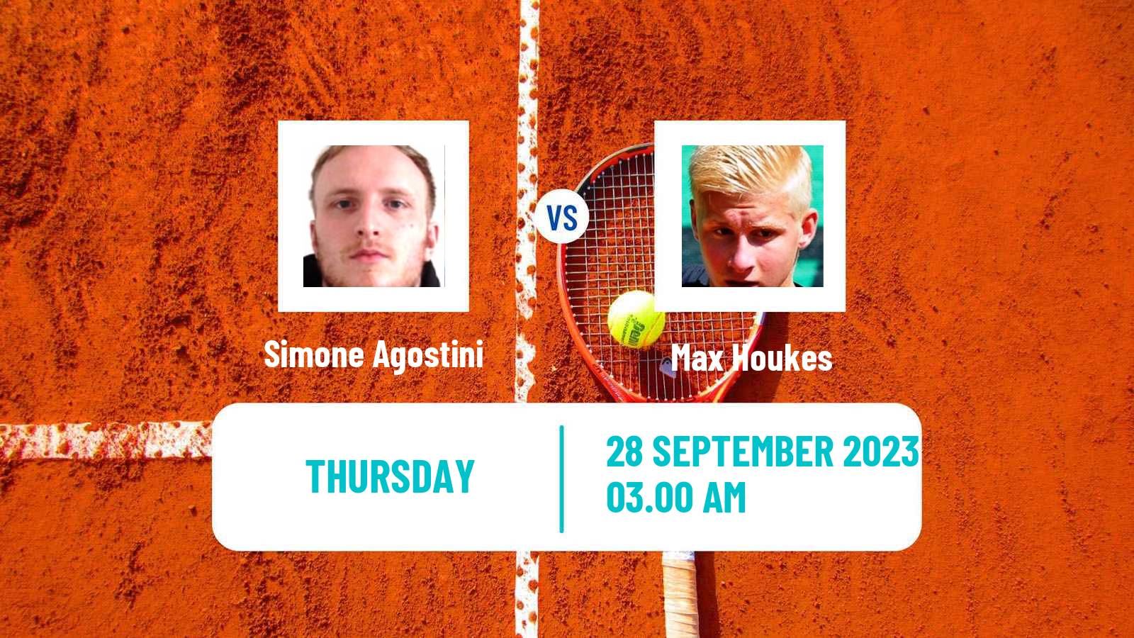 Tennis ITF M25 Pazardzhik Men Simone Agostini - Max Houkes