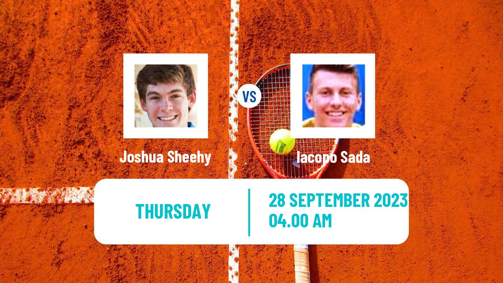 Tennis ITF M15 Sharm Elsheikh 11 Men Joshua Sheehy - Iacopo Sada