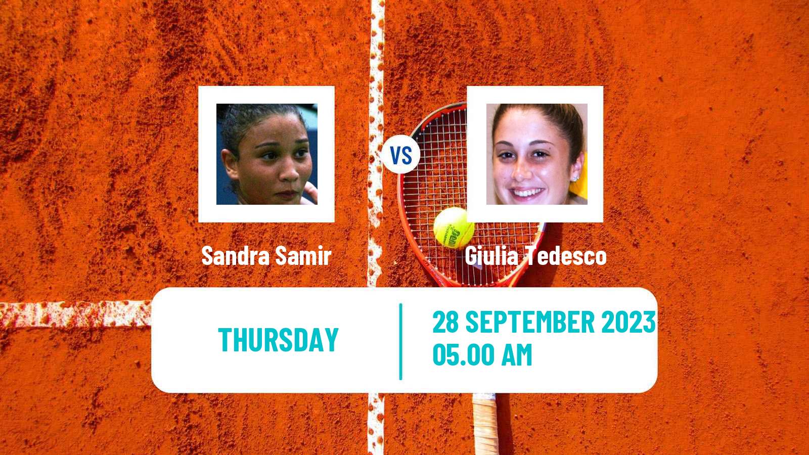 Tennis ITF W15 Sharm Elsheikh 12 Women Sandra Samir - Giulia Tedesco