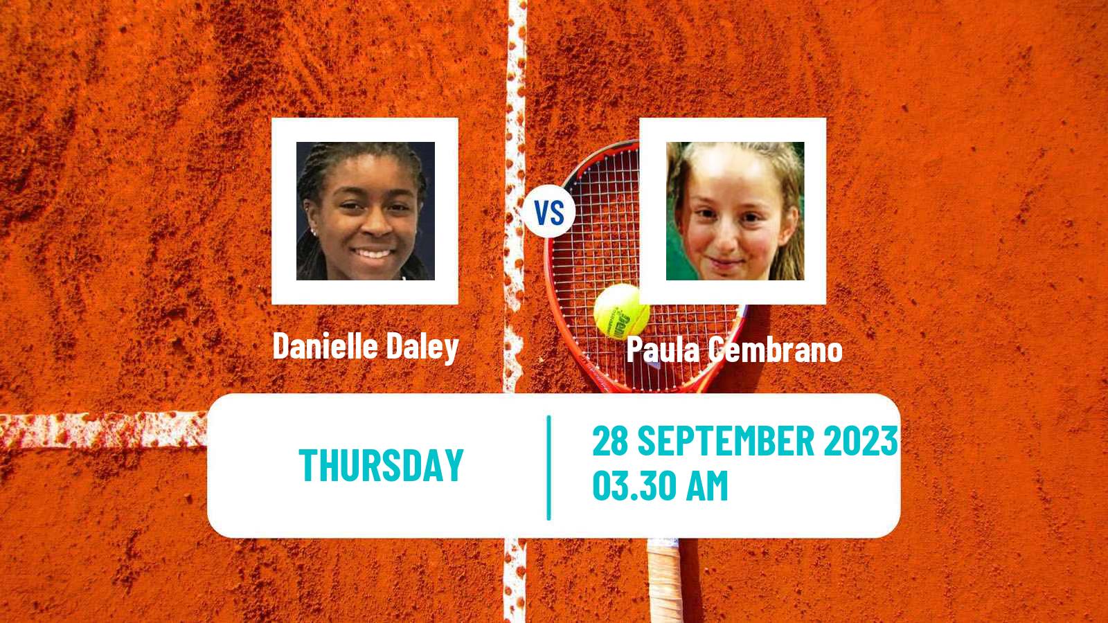 Tennis ITF W15 Sharm Elsheikh 12 Women Danielle Daley - Paula Cembrano