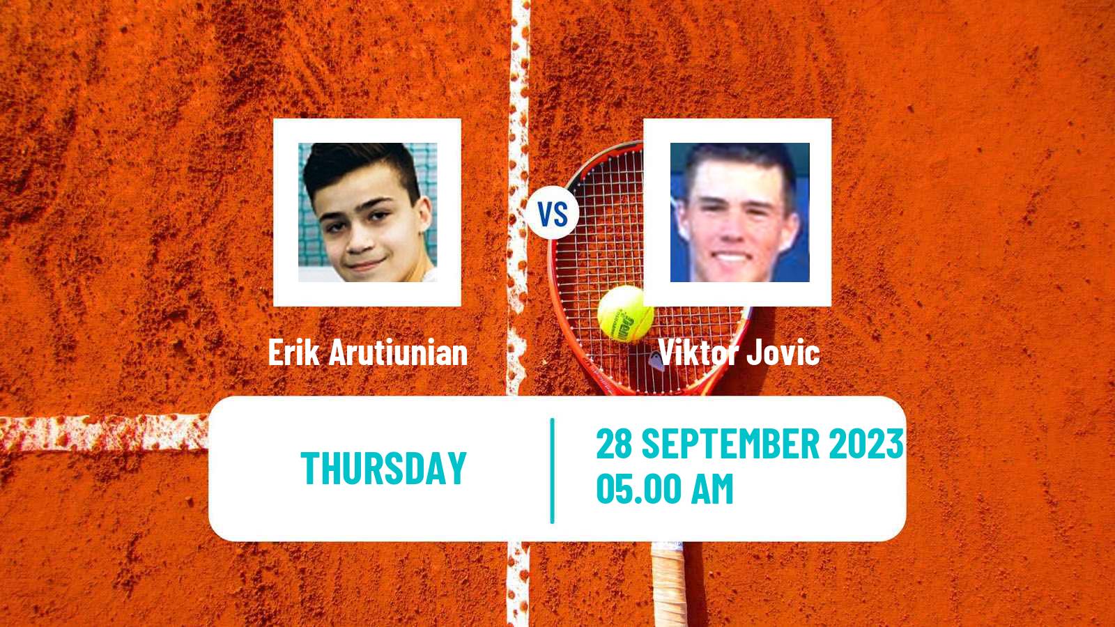 Tennis ITF M25 ZlatIBOr Men Erik Arutiunian - Viktor Jovic