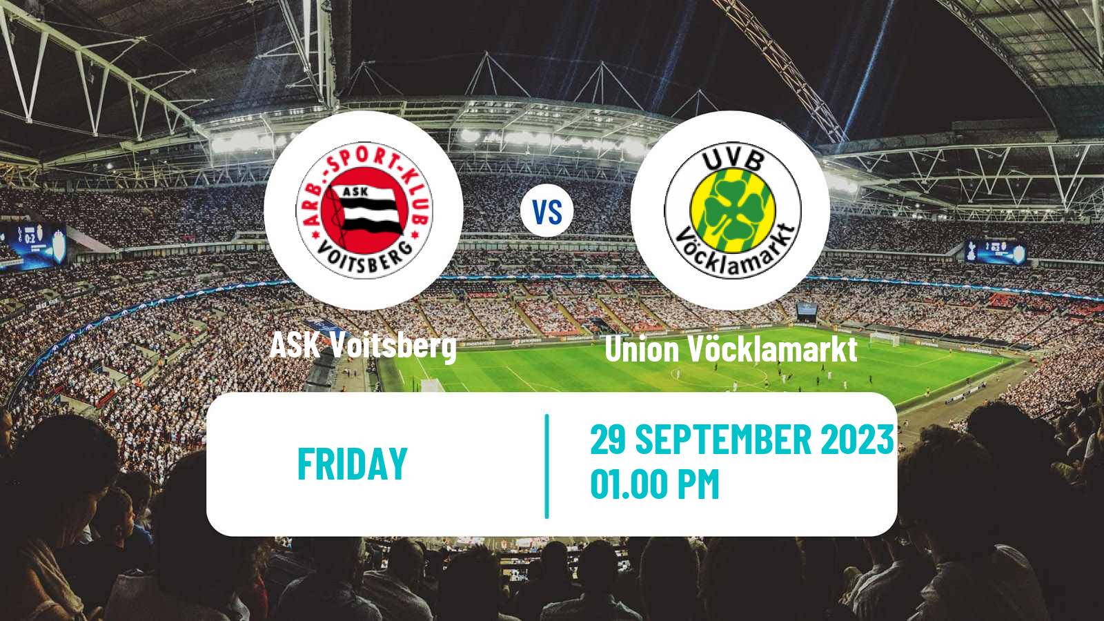 Soccer Austrian Regionalliga Central ASK Voitsberg - Union Vöcklamarkt