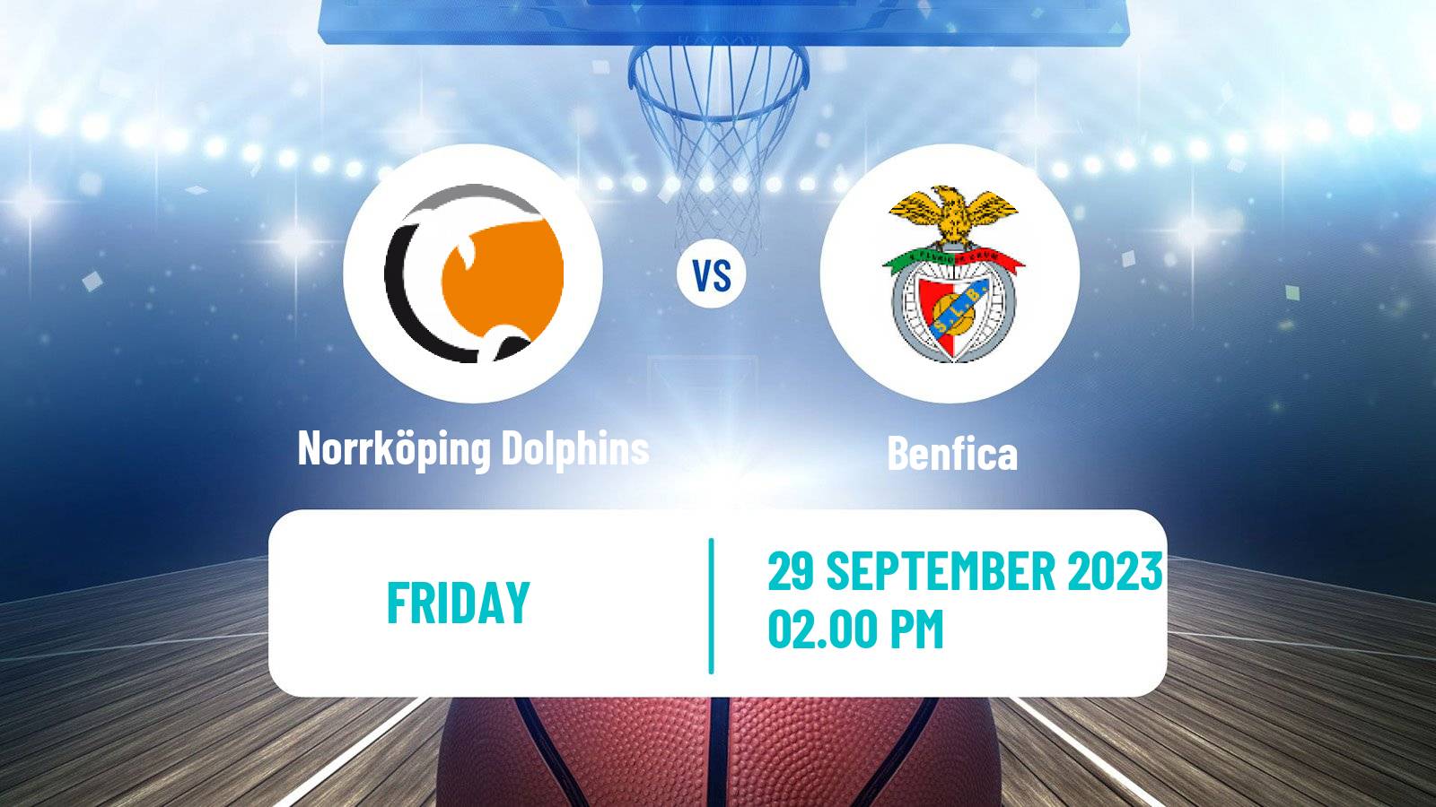 Basketball Champions League Basketball Norrköping Dolphins - Benfica