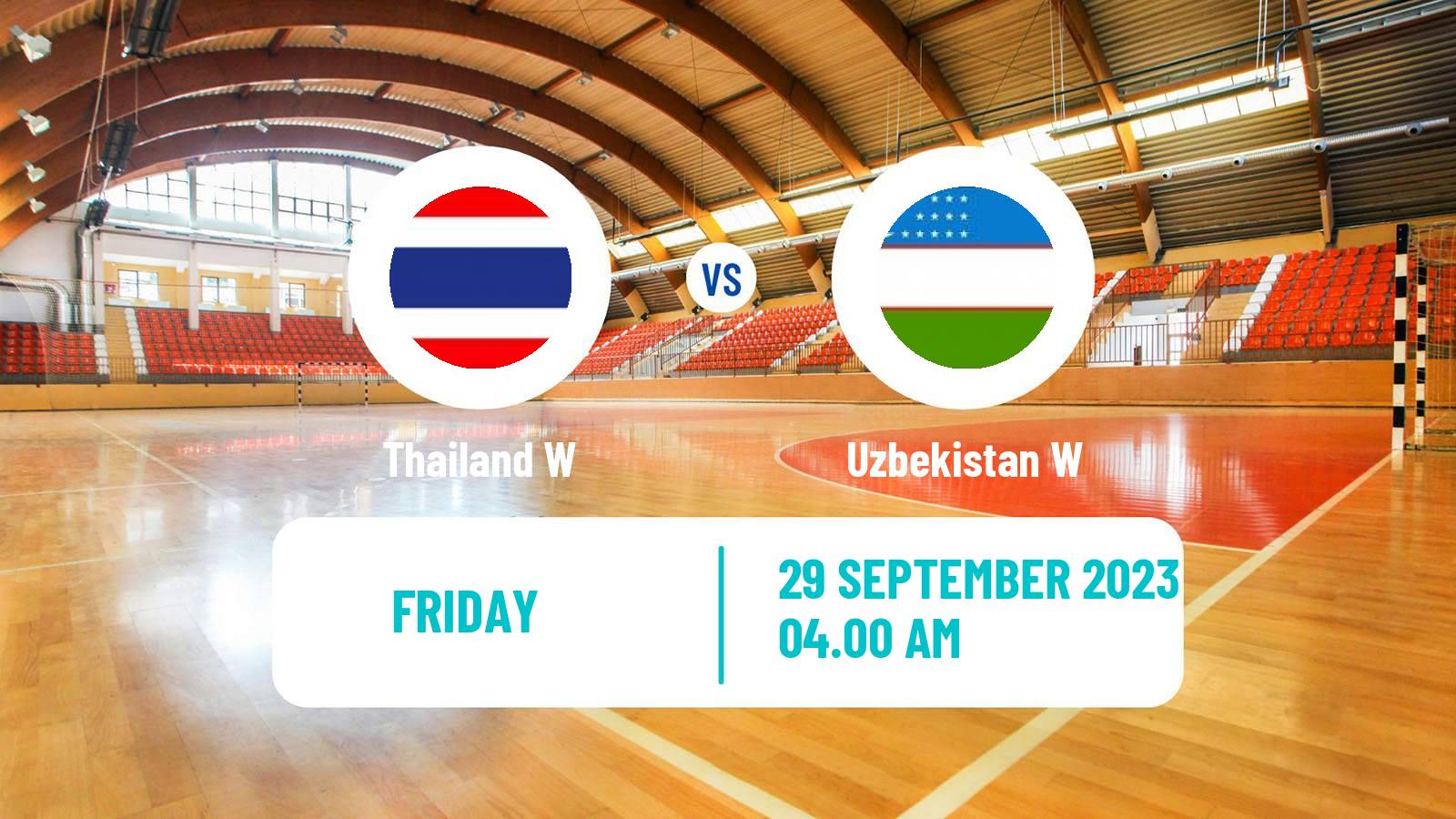 Handball Asian Games Handball Women Thailand W - Uzbekistan W